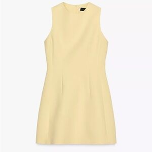ZARA COLLECTION Yellow Sleeveless Dress